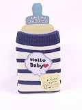 ほ乳瓶ハイハイカバー　ソックス　ほ乳ビンハイハイカバー兼用ＨｅｌｌｏＢａｂｙ　ベビー