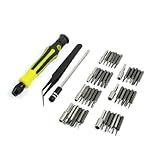 DealMux黄黒六角3.0ミリメートル3.5ミリメートル4mmのプラスドライバービット1で45