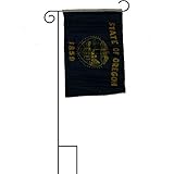 12X18 12X18 State Of Oregon 2Ply Double Sided Sleeved Garden Stand Flag [並行輸入品]