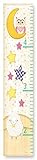 The Kids Room by Stupell Owl On The Moon Stars and Sheep Growth Chart [並行輸入品]