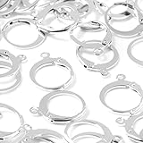 【サージカルステンレス 316 】 フレンチフック ピアス シルバー タイプB 10個 ハンドメイド 金属アレルギー対策 アクセサリーパーツ 問屋 専門店