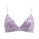 (ラヴィアドゥ)LA VIE A DEUX 22448 22449 プリントチュールレース ソフトブラ ML ノンワイヤーブラレット(