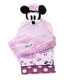 Disney Minnie Mouse Receiving Blankets and Security Blanket by Disney