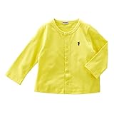 MIKIHOUSE FIRST(ミキハウスファースト)ＢＢＢ カラフルカーディガン Ｓ(70-80cm),黄