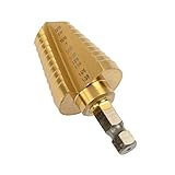 ATE Pro. USA 90048 Step Drill Bit, Quick-Change, 1/4' Shank, 1/16' Increments, 3/16 to 1-3/8' [並行輸入品