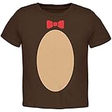 Halloween Teddy Bearコスチュームブラウン幼児Tシャツ カラー: ブラウン
