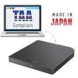 BUFFALO 6X ポータブルブルーレイドライブ TAA準拠 読み取り/書き込み BD/DVD/CDの再生と書き込み/USB3.2(Gen 1) Type-A/Type-C Mac/PC/Win 8/Win 10/Win 11/ノートパソコン/デスクトップ対応