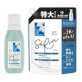 レノア リセット セラム 柔軟剤 ミネラルジャスミンの香り 本体 500mL+詰め替え 750mL【まとめ買い】