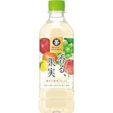 サントリー 伊右衛門 香る、果実 果汁入り緑茶 525ml×24本