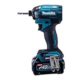 マキタ(Makita) Led ライト 充電式インパクトドライバ（青） 40Vmax2.5Ah バッテリ2本・充電器・ケース付 TD002GRDX