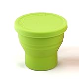 [Eco Silicone CUP] Folding magic cup 200ml 折りたたみ シリコン マジックカップ 全シリコン/人体に無害/高温でも環境ホルモンの排出無/電子レンジ、食器洗浄機