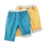 【アウトレット】La Chiave (ラ キエーベ) クロップドパンツ(80～130cm)キムラタンの子供服 カラシ 80 (53227x53427-151b)