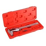 デジタルCaliper 150 mm / 6inchインチ/ミリメートル変換ステンレススチール電子デジタルキャリパー正確なノギスツールLarge LCD画面