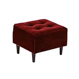 arne ミニソファー 1人掛け キッズソファ オットマン 布張り Gulliver ot V-1008 ダークレッド