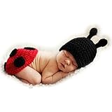 Babynice ベビー服 新生児 カブトムシ コスチューム 防風・防寒・保温 アトリル 撮影衣装・小道具 (マルチカラー, 女の子)