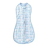 Woombie Convertible Unvented Boy's Nursery Swaddling Blankets, Beep Beep Cars, 20-25 Pounds by Woomb