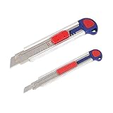 Workpro 2-piece Auto-loading Aluminum Snap-off Knife Set [並行輸入品]
