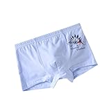 Kids Shortアンダーウェアvibola子供ソフトUnderpantsボクサーおむつカバーベビー男の子パンツ Age:7-8T ブルー 445