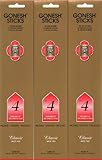 GONESH インセンス　No.4 スティック　20本入り　X　3パック (60本)