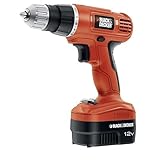 Black & Decker GCO1200C 12-Volt Cordless Drill with Over Molds [並行輸入品]