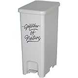 ペダルペール 40L ミルクティーベージュ ゴミ箱 おしゃれ ふた付き 分別 スリム 【モノギャラリー限定分別シール付き】