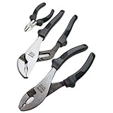 J S PRODUCTS 140989 Pliers Set 3-Pack [並行輸入品]