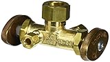 Brass CraftCR1900DVX RDual Outlet Shut-Off Valve-5/8CX3/8X1/4 DUAL VALVE (並行輸入品)