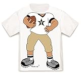 Vanderbilt Commodores Heads Up 。Football Baby /幼児用Tシャツ( 3t )