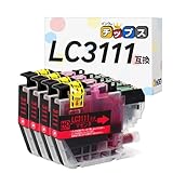 インクのチップス ブラザー用 LC3111 互換インク LC3111M マゼンタ4本セット 染料 ＜発色の良いHDカラー使用＞ ＜残量検知対応ICチップ搭載＞ 対応機種:DCP-J572N / DCP-J577N / DCP-J582N / DCP-J587N / DCP-J972N / DCP-J973N / DCP-J978N-B/DCP-J978N-W/DCP-J981N など