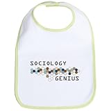 CafePress Sociology Genius Bib - Standard Kiwi by CafePress