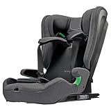 カーメイト(エールベベ) チャイルドシート ジュニアシート ISOFIX R129 1歳頃から使える パパットR ST ナチュラルダークグレー ジャンピングハーネス搭載 CF100
