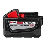 Milwaukee 48 – 11 – 1890 m18 REDLITHIUM高需要18 V 9.0 AHリチウムイオンバッテリーパック