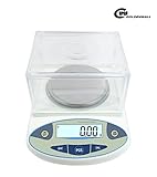 CGOLDENWALL　600g、0.01g分析精密電子天秤　LCD表示皿はかりデジタルスケール　風袋引き機能、カウンティング機能、自動校正、故障表示など付き計量器　日本語版取扱説明書付き電子　研究室