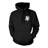 XCOSER Mens Fleece Pullover Hoodie Sweatshirt Jacket for Adult Black XL [並行輸入品]