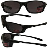 Global Vision Ridge Sunglasses Black Frame Smoke Lens ANSI Z87.1 [並行輸入品]