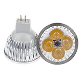 Lemonbest® 12V 4W MR16 Gu5.3 LED Spotlight Bulb, 35 Watt Incandescent Equivalent, Warm White [並行輸入品]
