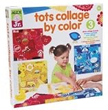 ALEXR Toys - Alex Jr. Tots Collage By Color - Art Supplies 1853 おもちゃ (並行輸入)