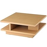 センターテーブル 正方形 ローテーブル 応接テーブル テーブル 机 コーヒーテーブル 幅75cm ナチュラル