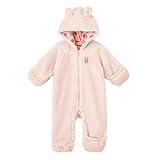 ミキハウス ホットビスケッツ (MIKIHOUSE HOT BISCUITS) 防寒シープボアジャンプスーツ　カバオール 73-1203-615 フリー(60-80cm) ピンク