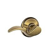 Ingersoll-Rand F10 AVA 609 Avanti Hall and Closet Lever in Antique Brass