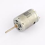 JOHNSON 強磁性 545直流モータ 長軸高速電機 12V 5A 49000RPM 前銅カバー 前ボールベアリング