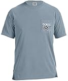 NCAA Adventures半袖快適カラーポケットTee XL ブルー