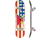 (コンプリート 7.75インチ)トイマシーン TOY MACHINE スケボー コンプリート AMERICAN MONSTER COMPLETE 7.75インチ NO33