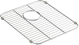 Kohler K-6388-ST Stainless Undertone Steel Sink Rack, 13.87 x 15.18 [並行輸入品]