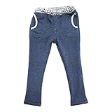 【SiShuNon/FARM】チェック切替裏ボアスキニーパンツ ファーム キッズ チェック 切替 裏ボア スキニーパンツ 90 4 ネイビー