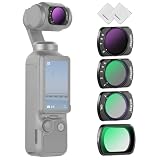 NEEWER 可変ND+CPL+UVフィルターセット Osmo Pocket 3/Pocket 4/Xtra Muse対応 HD ND2-32/ND64-512 減光 アクションカメラレンズフィルターアクセサリー