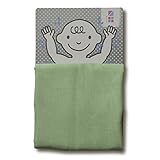 めんぷます田 赤ちゃんのガーゼバスタオル そうげん色 70×110cm 綿100% 日本製