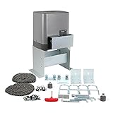 OrangeaスライディングゲートOpener for Gates up to 3100lbsゲートOpener with 2リモートコントロールスライドゲート移動速度43 FT PER MIN ( 