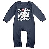 クール 赤ちゃん ボーンフライ 面白い 飛行機旅行 Tシャツ 100%綿 Navy Size 18 Months