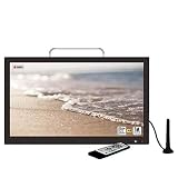 VERSOS 16インチ ポータブルテレビ 液晶テレビ 録画機能搭載 タイムシフト機能 AC・DC電源対応 バッテリー内蔵 ワンセグ フルセグ VS-AK160S